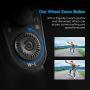 3-Axis Gimbal Stabilizer for iPhone 11 Pro XS Max XR X 8 Plus 7 6 SE Android Smartphone, with Sport Inception Mode Face Object Tracking Time-Lapse Long Battery Life, for Youtuber/Vlogger