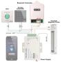 ZOTER Wireless Bluetooth Controller Electric Door Lock Opener by Smart Mobile Phone APP Control for Access Control Security System
