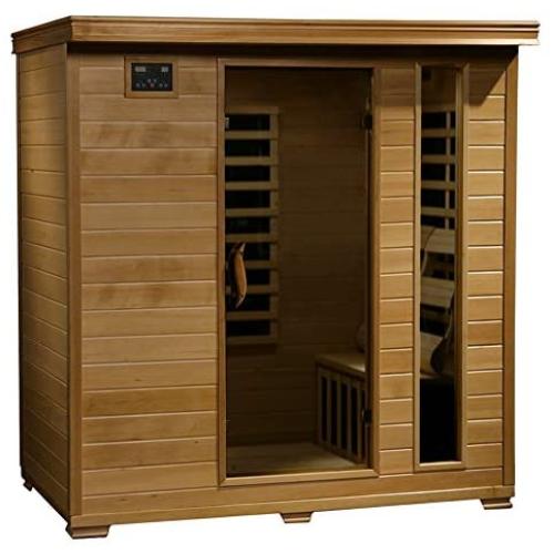 Radiant Saunas BSA2418 4-Person Hemlock Infrared Sauna