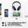 SteelSeries Arctis 1 Wireless Gaming Headset – USB-C – Detachable Clearcast Microphone – for PC, PS4, Nintendo Switch and Lite, Android – Black (Renewed)