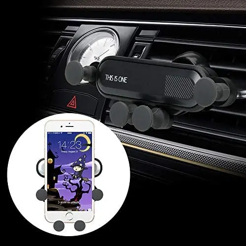 Air Vent Mount Support Mobile Phone Stand Universal Gravity Bracket Car Phone Holder Interior Accessories Adjustable Air Vent Mount Support Mobile Phone Stand Universal Gravity Bracket Car Phone Holder Interior Accessories Adjustable