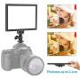 Neewer Camera LED Video Light - SMD LED Light Panel for Softer Lighting Photography, 3200K to 5600K Variable Color Temperature and Dimmable Light, Ultra Thin, T100 (Battery NOT Included)