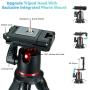 Phone Tripod, Flexible Cell Phone Selfie Stick Tripod, Camera Octopus Tripod Stand Holder with Wireless Remote and Foldable Phone Clip, Compatible with iPhone/Android/DSLR/GoPro Camera