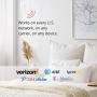 Hiboost Cell Phone Signal Booster Up to 2,000 sq ft for Home & Office, Boosts 3G 4G LTE Voice and Data for All U.S. Carriers - Verizon, T-Mobile, Sprint, AT&T Cellular Repeater Amplifier Kits with APP