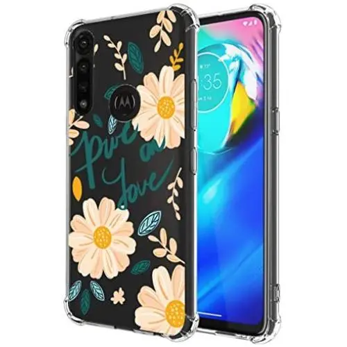 Bereajoy Moto G Power Case,Ultra-Thin TPU Soft Plastic Anti-Fall Mobile Phone Protection Case Cover for Motorola Moto G Power (Daisy) Bereajoy Moto G Power Case,Ultra-Thin TPU Soft Plastic Anti-Fall Mobile Phone Protection Case Cover for Motorola Moto G Power (Daisy)
