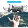 Mini Drone with 720P Camera for Kids and Adults, EACHINE E61HW WiFi FPV Quadcopter with 720P HD Camera Selfie Pocket Nano Drone for Beginner - Auto Hover Mode, One Key Take Off/Landing, APP Control
