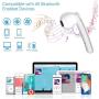 Bluetooth 5.0 Wireless Earbuds, Wireless Bluetooth Headphones with Deep Bass HiFi Stereo Sound, Built-in Mic Earphones with Portable Charging Case for iOS and Android
