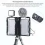ULANZI U-Pad Metal Video Cage,Tablet Vlog Rig Stabilizer w 1/4 inch Screw Triple Cold Shoe Mount Compatible w iPad/iPad Pro/iPad Air/iPad Mini Tablets Vlogging Used On Microphone Video Light