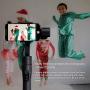 FeiyuTech Vimble 2 (Black Edition) Extendable Handheld Stabilizer Gimbal with Object Tracking, Dynamic Time-Lapse for iPhone X 8 7 Plus, Samsung, Huawei, for Selfies and Live Show, w/Phone Camera Len