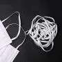 NIKB 1/8 inch Elastic for Sewing Masks 100-Yards White Elastic Cord for Masks Elastic Bands for Sewing Flat Elastic Rope for Crafting/Heavy Stretch Knit Elastic Spool NIKB 1/8 inch Elastic for Sewing Masks 100-Yards White Elastic Cord for Masks Elastic Bands for Sewing Flat Elastic Rope for Crafting/Heavy Stretch Knit Elastic Spool