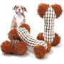 9ABOY Dog Squeaky Toys Stuffed Chew Toy Soft Bone Shaped Interactive Toy Durable Squeak Plush Pet Toys for Outward Hound Throw Aggressive Chewers for Small and Medium Dogs with Squeakers (2 Pack) 9ABOY Dog Squeaky Toys Stuffed Chew Toy Soft Bone Shaped Interactive Toy Durable Squeak Plush Pet Toys for Outward Hound Throw Aggressive Chewers for Small and Medium Dogs with Squeakers (2 Pack)