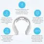 Electric Pulse Therapy Neck Massager, Smart Portable 3D Neck Massage Equipment Relief Pain, Deep Tissue Massage Machine Relaxation Gifts for Office, Home, Sport,Travel Cordless and USB Rechargerable Electric Pulse Therapy Neck Massager, Smart Portable 3D Neck Massage Equipment Relief Pain, Deep Tissue Massage Machine Relaxation Gifts for Office, Home, Sport,Travel Cordless and USB Rechargerable