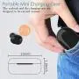 Wireless Earbuds in-Ear Touch Control Bluetooth Headphones, Built-in Dual Mics Deep Bass Sound, USB-C Charging Case Wireless Headphones DX5 (Black)