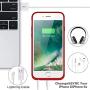 Gixvdcu Battery Case for iPhone 6/7/8/6S 6000mAh,Portable Charger Case Protective Battery Pack Charging Cover Case for iPhone 6/6s/7/8- Red (4.7inch)