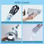 Car Vacuum Cleaner with Air Compressor 4 in 1 Multifunctional High Power 120W Air Compressor Tire inflator Handheld Car Vacuum High Power 5500PA Handheld Vacuum w/Light, 10 FT Power Cord, for Wet/Dry Car Vacuum Cleaner with Air Compressor 4 in 1 Multifunctional High Power 120W Air Compressor Tire inflator Handheld Car Vacuum High Power 5500PA Handheld Vacuum w/Light, 10 FT Power Cord, for Wet/Dry
