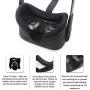 AMVR Touch Controller Grip Cover, Leather Fashion Travel Case, Face Silicone Cover Mask, VR Headset Display Stand, Lens Protect Pad, Nose Pad Replacement Accessories Gift Set for Oculus Quest