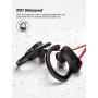 Otium Bluetooth Headphones, Best Wireless Earbuds IPX7 Waterproof Sports Earphones w/Mic HD Stereo Sweatproof in-Ear Earbuds Gym Running Workout 8 Hour Battery Noise Cancelling  Headsets