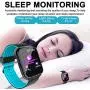 Sports Fitness Tracker for Men Women Smart Watch with Blood Pressure Heart Rate Sleep Monitor Touch Screen Smart Wrist Activity Tracker Watch for Teen Women Men Students Teachers Back to School Gifts