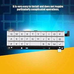 Oumij High Sensitivity Mobile Phone Keyboard Assembly Digital Button for BlackBerry Q30.(White)