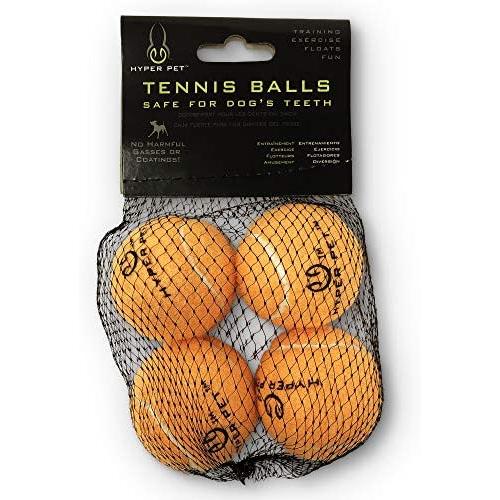 Hyper Pet Tennis Balls For Dogs (Pet Safe Dog Toys for Exercise, Training, Hyper Pet K9 Kannon K2 & Hyper Pet Ball Launcher) [Brightly Colored Interactive Dog Toys for Large Dogs, Medium & Small Dogs]