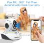 Pet Camera, VSTARCAM Dog Camera with Laser Wireless Cat Camera 1080P Baby Monitor Camera with 2 Way Audio, Night Vision Sound Motion Alerts, APP Remote Control Home Security Camera for Pet & Baby