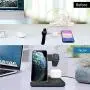 Wireless Charger,ZHIKE 3 in 1 Qi-Certified 15W Fast Charging Station for Apple iWatch Series 5/4/3/2/1,AirPods,Wireless Charging Stand for iPhone 11 Series/XS MAX/XR/XS/X/8/8 Plus/Samsung(With a plug) Wireless Charger,ZHIKE 3 in 1 Qi-Certified 15W Fast Charging Station for Apple iWatch Series 5/4/3/2/1,AirPods,Wireless Charging Stand for iPhone 11 Series/XS MAX/XR/XS/X/8/8 Plus/Samsung(With a plug)