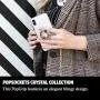 PopSockets: PopGrip with Swappable Top for Phones and Tablets - Disco Crystal Silver PopSockets: PopGrip with Swappable Top for Phones and Tablets - Disco Crystal Silver