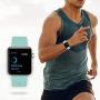 UPOLS Compatible with Apple Watch Band 38mm 42mm 40mm 44mm Sport Band, Silicone Sport Strap Replacement Bands Compatible for iWatch Series 5/4/3/2/1 S/M M/L