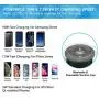 [2020 New] Wireless Car Charger, Dashboard & Windshield Car Mount, Cell Phone Holder, Compatible with iPhone 11/11 Pro/11 Pro Max/Xs MAX/XS/XR/X/8/8+, Galaxy Note10/S10/S20 Series