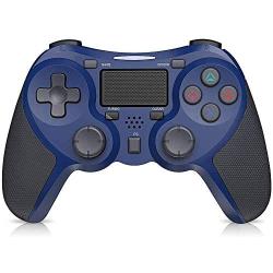 Wireless Controller for PS4, STOGA Remote Gamepad for Playstation 4 Wireless Pro Gaming Controller with Dualshock Blue