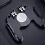 H9 Game Controller with Fan Six Finger Joystick Gamepad with Cooler Fire Button Mobile Phone Game HandleTrigger for PUBG (Color : H9 with Fan)