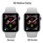 [3 Pack] Blechmeki Screen Protector Compatible for Apple Watch Series 3/2/1(42mm),3D Curved Edge Protective 3D Anti-Scratch Anti-Bubble with Black Edge Tempered Glass Screen Protector for iWatch 42mm