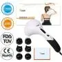 VIKTOR JURGEN Handheld Back Massager - Double Head Electric Full Body Massager - Deep Tissue Percussion Massage for Muscles, Head, Neck, Shoulder, Back, Leg, Foot -Best Gifts for Women/Men VIKTOR JURGEN Handheld Back Massager - Double Head Electric Full Body Massager - Deep Tissue Percussion Massage for Muscles, Head, Neck, Shoulder, Back, Leg, Foot -Best Gifts for Women/Men