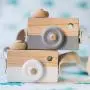 Wooden Mini Camera Toy Pillow Kids Room Hanging Decor Portable Toy Gift White Color Wooden Mini Camera Toy Pillow Kids Room Hanging Decor Portable Toy Gift White Color