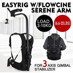 VEVOR Easy Rig Stabilizer Vest with Serene Damping Arm Camera Video Film Support System for 3 Axis Stabilized Handheld Gimbal Backpack Body Pod Stabilizer 3kg - 10kg / 6.6lb - 22lb Load Capacity