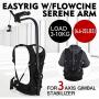 VEVOR Easy Rig Stabilizer Vest with Serene Damping Arm Camera Video Film Support System for 3 Axis Stabilized Handheld Gimbal Backpack Body Pod Stabilizer 3kg - 10kg / 6.6lb - 22lb Load Capacity