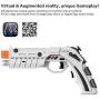 DoinMaster Bluetooth Gamepad Shooting AR Gun Joystick for Android iOS Phone iPhone iPad AR Game Controller with Motor Vibration