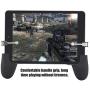 Pomya Game Handle for Ipad R9 Gaming Hand-Grip PC Zinc Alloy Injection Molding Gamepad Shooter for Ipad R9,Various Sizes of Mobile Phones