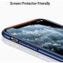 TORRAS Slim Fit iPhone 11 Pro Max Case, Hard Plastic PC Super Thin Mobile Phone Cover Case with Matte Finish Coating Grip Compatible with iPhone 11 Pro Max 2019, Navy Blue