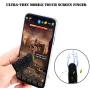 Newseego Mobile Game Controller Finger Sleeve Sets [6 Pack], Anti-Sweat Breathable Full Touch Screen Sensitive Shoot Aim Joysticks Finger Set for PUBG/Knives Out/Rules of Survival-Black