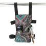 Fushida Crutch Bag,Lightweight and Waterproof Nylon Crutch Pouch, Carryon on Crutches,Reusable Dacron Package for Broken Leg Ergonomic, Portable Walking Stick Accessory Pad(FYH114)