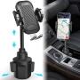 Kaome Cup Holder Phone Mount Adjustable Long Neck Phone Cup Holder for Car for iPhone 11/11Pro Max/XR/X/8 Plus, Samsung Galaxy S20 Ultra Note 10 Plus/10 9
