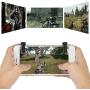 1 Pair S9 Gaming Trigger Phone Game Mobile Controller Gamepad W/Touch Control Press Button for Android iOS Control