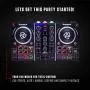 Numark Party Mix | Complete DJ Controller Set for Serato DJ with 2 Decks, Party Lights, Headphone Output, Performance Pads and Crossfader / Mixer Numark Party Mix | Complete DJ Controller Set for Serato DJ with 2 Decks, Party Lights, Headphone Output, Performance Pads and Crossfader / Mixer