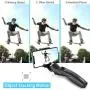 Filmtacy Handheld Gimbal, Smartphone Stabilizer for iPhone 11/11pro/11pro max/Xs/Xs Max/Xr/X, for Android, Samsung, Lightweight Extended and Foldable, Perfect Tool for Vlog YouTube Live Video