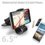 Car Phone Mount - MASO Universal HUD Design Smart Phone Holder 6.5 Inch Universal Clip On Car HUD GPS Dashboard Mount Cell Phone Holder Non-Slip Stand for Safe Driving, for iPhone Android