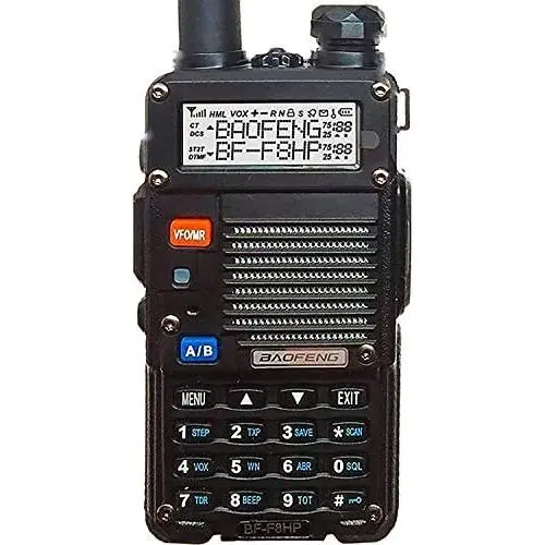 BaoFeng BF-F8HP (UV-5R 3rd Gen) 8-Watt Dual Band Two-Way Radio (136-174MHz VHF & 400-520MHz UHF) Includes Full Kit with Large Battery BaoFeng BF-F8HP (UV-5R 3rd Gen) 8-Watt Dual Band Two-Way Radio (136-174MHz VHF & 400-520MHz UHF) Includes Full Kit with Large Battery