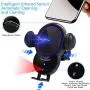 WALOTAR Wireless Car Charger CD Slot Phone Mount, Auto-Clamping 10W Qi Fast Charging Infrared Smart Sensor Air Vent Cell Phone Holder,Compatible with iPhone 11 Pro Max Xs Xr X 8,Samsung S10 S9 Note 10 WALOTAR Wireless Car Charger CD Slot Phone Mount, Auto-Clamping 10W Qi Fast Charging Infrared Smart Sensor Air Vent Cell Phone Holder,Compatible with iPhone 11 Pro Max Xs Xr X 8,Samsung S10 S9 Note 10
