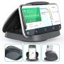 Cell Phone Holder for Car,JOYEKY Vertical Horizontal Car Phone Mount with 360° Rotate Detachable Magnetic Base Dashboard Cradle Compatible iPhone Samsung Galaxy Android Smartphones, GPS Devices