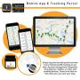 MasTrack- GPS Tracking Device for Cars with No Contract | Track On Computer Smartphone | Fleet Monitoring Tracking Employees, Teens, Spouse| Plug Into OBD Port Instant Alerts & Engine Diagnostics